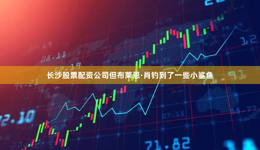 长沙股票配资公司但布莱恩·肖钓到了一些小鲨鱼
