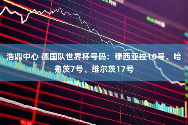 浩鼎中心 德国队世界杯号码：穆西亚拉10号、哈弗茨7号、维尔茨17号